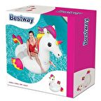 Bestway 41113 Pegasus Tek Boynuz Deniz Yatağı Binici Büyük Boy